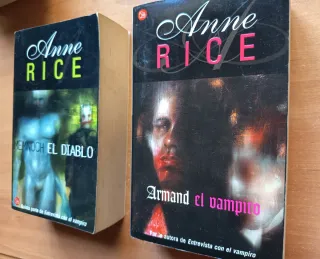Lote 10 libros Anne Rice: crónicas vampíricas