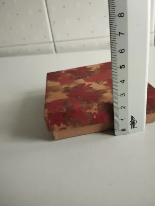 Cajita cuadrada decorada