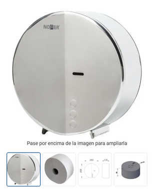 12 Dispensadores Industriales Papel WC