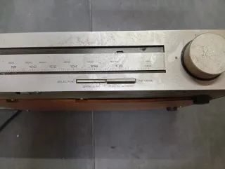 Kenwood Amplificador Stereo Plata