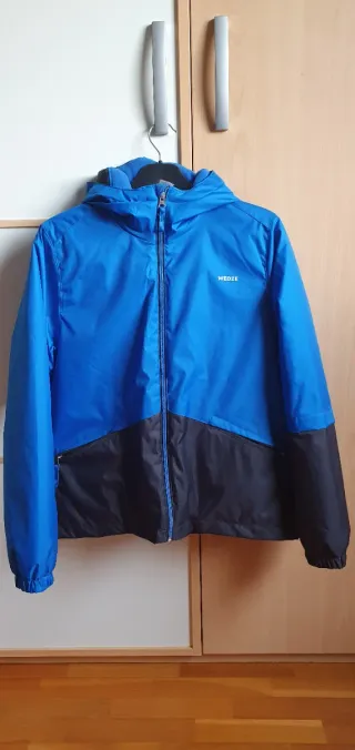 Chaqueta Invierno Wedze Azul y Negra