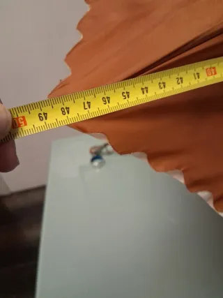 Sombrilla antigua floral beige y marrón