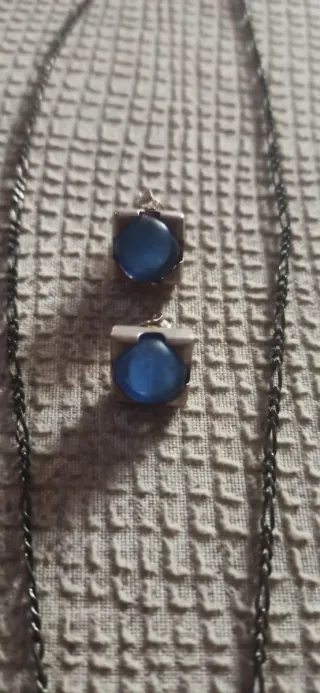 Conjunto collar y pendientes