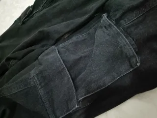 Pantalones cargo negros