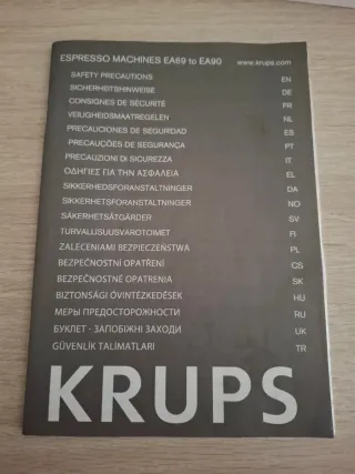 Cafetera Krups