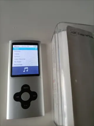 Reproductor MP5 Plata