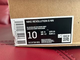 Nike Revolution 6 Zapatillas Negras Nuevas