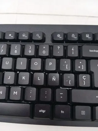 Teclado y Ratón Inalámbrico Trust Negro bluetooth