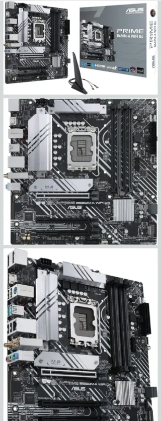 Placa Base Asus PRIME B660M-A D4 Micro ATX