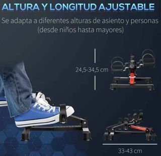 Mini Bicicleta Estática de Ejercicio Pedales