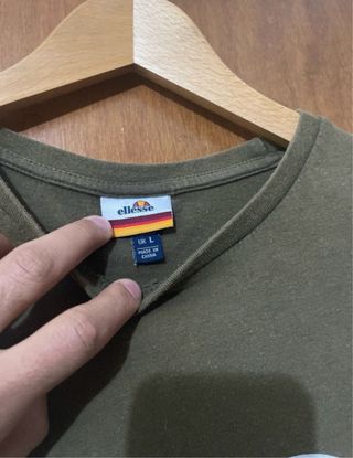 Maglietta Ellesse verde oliva