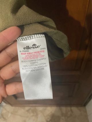 Maglietta Ellesse verde oliva