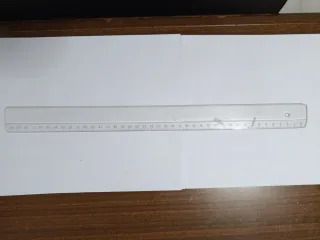 Set de geometría: escuadras, regla y transportador