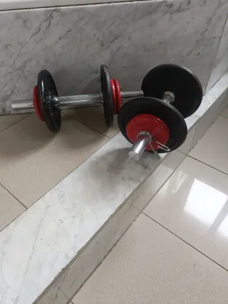 2 Mancuernas Ajustables