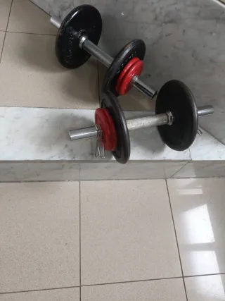 2 Mancuernas Ajustables