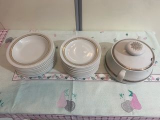 Servizio piatti vintage Bavaria 23 pz + zuppiera