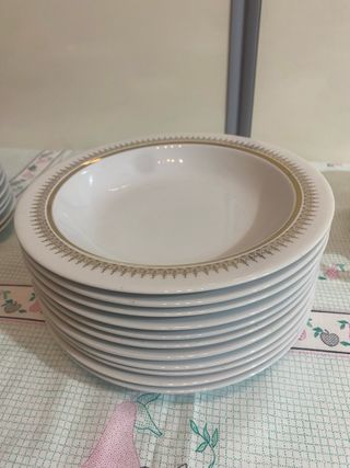 Servizio piatti vintage Bavaria 23 pz + zuppiera