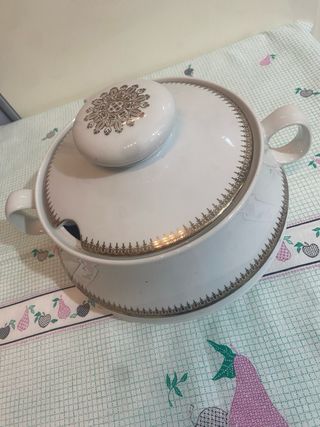 Servizio piatti vintage Bavaria 23 pz + zuppiera