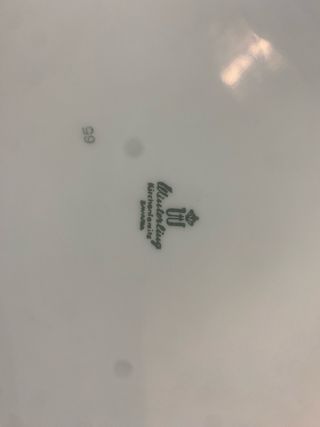 Servizio piatti vintage Bavaria 23 pz + zuppiera