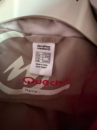 Mono de esquí Quechua niño