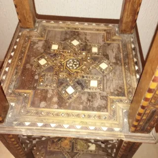 Jardinera Morisco Tallada Madera