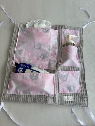 Juego bolso; cambiador y pongotodo de cuna