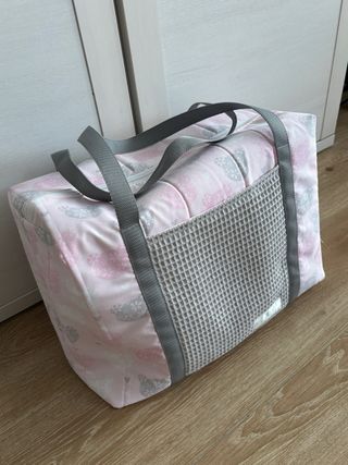 Juego bolso; cambiador y pongotodo de cuna