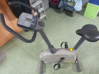 Bicicleta Estática Gris