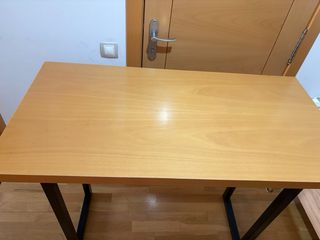 Mesa alta madera y metal