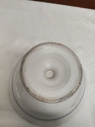 Frutero antiguo,cerámica catalana,plato,vajilla,or