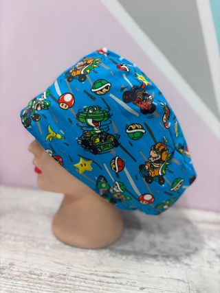 Gorro Quirúrgico Mario Kart