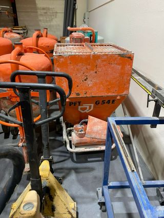 Máquina Mezcladora Bombeadora PFT G54E