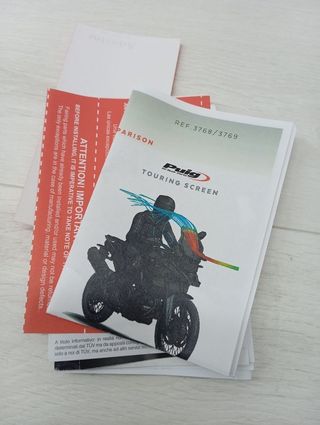 Puig 3769F Cúpula Touring moto