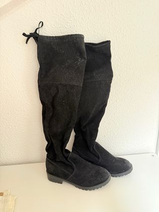 Botas altas negras talla 37