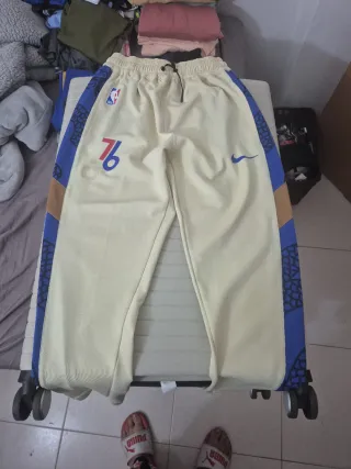 Chándal NBA Philadelphia Beige/Azul