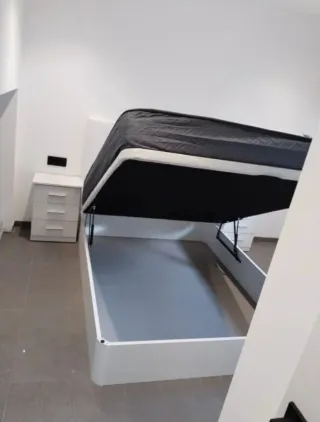 Canapé abatible con colchones viscoelástica