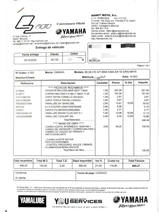 Yamaha TMAX 530 DX Gris Mate