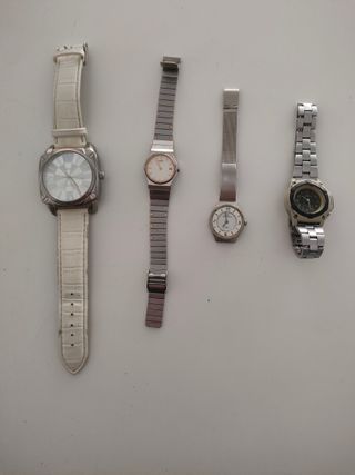 Lote de 4 relojes de pulsera de mujer Seiko Sami