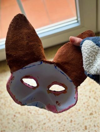 Máscara Therian Perro Lobo Pastor Alemán