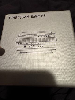 TTARTISAN 25mm F2 Objetivo Cámara
