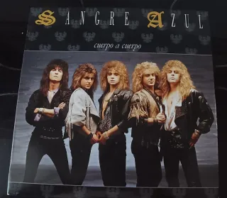 Vinilo Sangre Azul "El Silencio de la Noche" de 89
