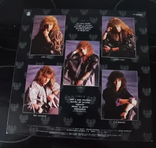 Vinilo Sangre Azul "El Silencio de la Noche" de 89