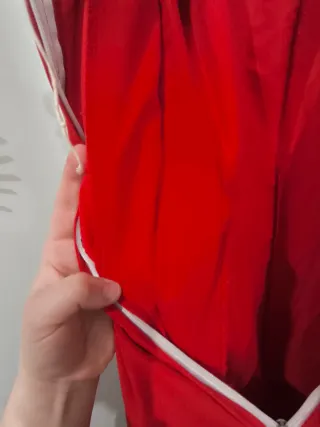 Traje de flamenca con volantes de lunares