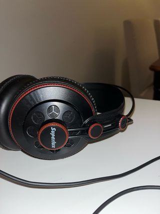 Auriculares Superlux HD-681 Negro/Rojo