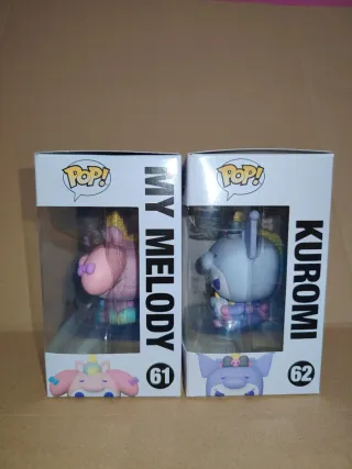 Lote 2 Funko Pop Hello Kitty My Melody Kuromi