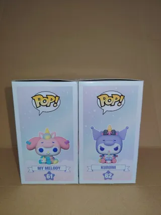 Lote 2 Funko Pop Hello Kitty My Melody Kuromi