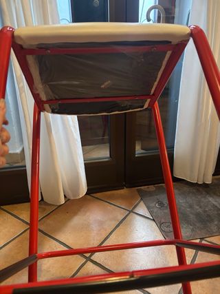 2 Sgabelli di ferro, SOLO RITIRO A MANO PROV.MONZA