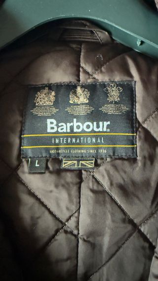 Chaqueta de abrigo de hombre Barbour encerada