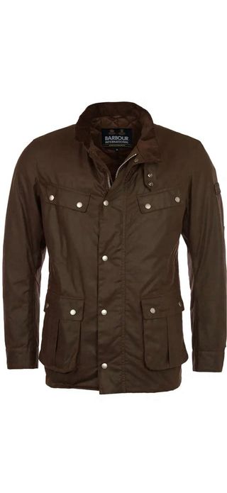 Chaqueta de abrigo de hombre Barbour encerada