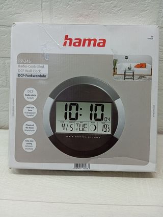 Reloj con termómetro HAMA